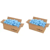 vidaXL Zwembadfilterbolletjes antibacterieel 1400 g polyetheen blauw
