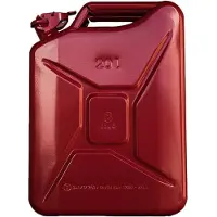 Gelg Stalen Jerrycan 20L Rood