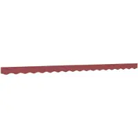 vidaXL Vervangingsdoek voor luifelrok gestreept 430x20 cm bordeauxrood
