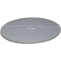 Intex Bubble Zwembadafdekking - Grijs Circulair