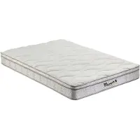 Vente-unique Matras 140 x 190 cm met pocketveren en vormgeheugen dikte 20 cm - WOLKENTANZ van YSMÉE L 190 cm x H 20 cm x D 140 cm