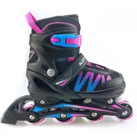 Alert Sport Inline Skates / Skeelers Roze (Maat 35-38) (kunststof, 6 - 8 jaar)
