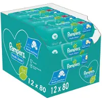 Pampers - Fresh Clean - Billendoekjes - 960 doekjes - 12 x 80