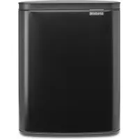 Brabantia Bo afvalemmer 12 liter matt black