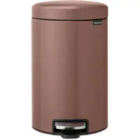Brabantia NewIcon Prullenbak - 3 liter - Badkamer - Satin Taupe