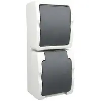 Besli Nova Wisselsch+Wcd Ra Ip44 Vert Opb