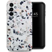 Selencia Vivid Backcover voor de Samsung Galaxy A15 (5G/4G) - Chic Terazzo