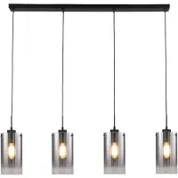 Freelight Glazen hanglamp Ventotto, dimbaar, Woon-/ Eetkamer, Glas, Modern, hanglamp