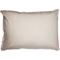 Matt & Rose Set Kussenslopen Beige - 50 x 70 cm - Gewassen Katoen