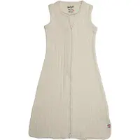 Lodger Hopper - Hydrofiele Slaapzak Baby - Creme - 0.3 TOG - 62cm - Biologisch Katoen - Zomerslaapzak & Babyslaapzak