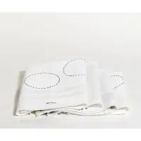 The Table Servet Back Home Rice And Black (Set van 4)-50 x 45 cm