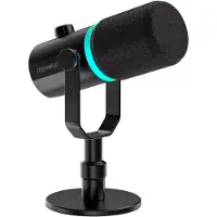 Feelworld PM1 XLR USB Dynamic Microphone for Podcasting Recording Gaming Live Streaming