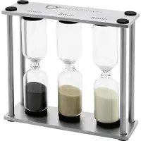 Bredemeijer - Duet Classic Thee zandloper zwart/taupe/wit