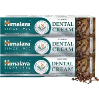 Himalaya herbals Himalaya Ayurvedic Clove Essential Oil Tandpasta - 3 x 100g - Tandpasta Met Kruidnagel - Fluoride Vrij - Vegan -Tandpasta Voordeelverpakking