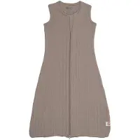 Lodger Hopper - Hydrofiele Slaapzak Baby - Bruin - 0.3 TOG - 80cm - Biologisch Katoen - Zomerslaapzak & Babyslaapzak
