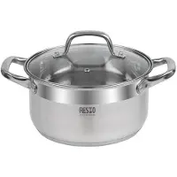 Resto Libra, 3,6 liter, Rond, Roestvrij staal, Glas, Roestvrij staal, Roestvrij staal, Roestvrij staal