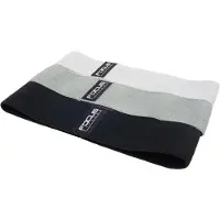Focus fitness Weerstandsbanden - Focus Fitness - 3 delige set - Grijs - Resistance B