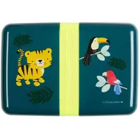 A Little Lovely Company Brotdose - 850 ml - Jungle Tiger - - One Size - Brotdosen