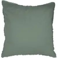 Matt & Rose Set Kussenslopen Groen - 65 x 65 cm - Gewassen Katoen