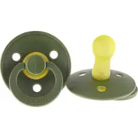 BIBS Fopspeen latex 6-18 maanden Hunter Green