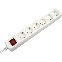 VB Extend Stekkerdoos | TCD 6V + RA 5 meter 3x1.5mm² wit + schakelaar