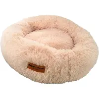 By Cee Cee Hondenmand - Donut Hondenmand - Kattenmand - Premium Hondenkussen - Volledig Afritsbaar - Beige 40cm - S