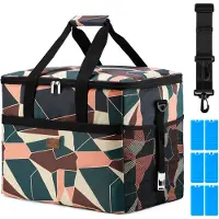 Packaway 4 Laags Geïsoleerde Koeltas - Lunchtas 40 liter - Abstract