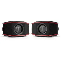Teufel ROCKSTER GO 2 Stereo-Set Bluetooth Zwart & Rood