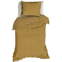 Satin d'or Dekbedovertrek Streep Gold Satijn-140 x 200 / 220 cm | 1-Persoons