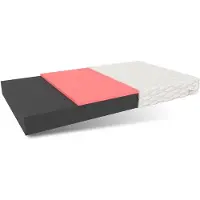FDM OASIS Matras 80x200 cm - Koudschuim Matrassen Eenpersoons - Hoogte 16 cm H3 en H4 - Dubbelzijdig - 7 zones - Afritsbaar hoes wasbaar - Öko-Tex gecertificeerd - Antiallergisch en Ademende