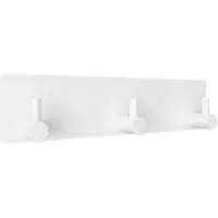EAVY - acZelfklevende handdoekhaakjes RVS - handdoekhouder - wandhaak - plakhaak - Wit