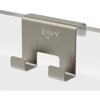EAVY Douchehaak RVS - Universele Douchecabine Haak - Douchewand Haak - Douchehanger