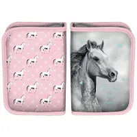 Animal Pictures Gevuld Etui, Brave - 19,5 x 13 cm - 22 st. - Polyester