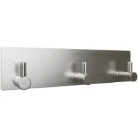 EAVY - Zelfklevende handdoekhaakjes RVS - handdoekhouder - wandhaak - plakhaak - Zilver