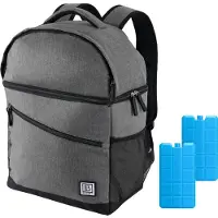 Brisby Koeltas Rugzak 25 Liter Donkergrijs