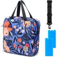 Brisby 4 Laags Geïsoleerde Koeltas - Lunchtas 7 liter - Valencia