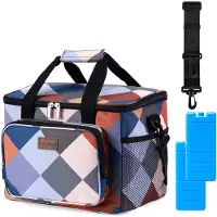 Packaway 4 Laags Geïsoleerde Koeltas - Lunchtas 15 liter - Blok