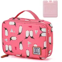 Brisby 4 Laags Geïsoleerde Koeltas - Lunchtas 2.5 liter - Pinguïn