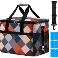 Packaway 4 Laags Geïsoleerde Koeltas - Lunchtas 40 liter - Block