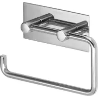 Tiger Square - WC rolhouder zonder klep - Zonder boren - 3M tape - Chroom