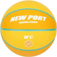 New Port Basketbal - Mini - Geel/Oranje - Maat 1 - Rubber/Butyl