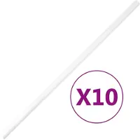 vidaXL Kabelgoten met klemmen Ø20 mm 10 m PVC