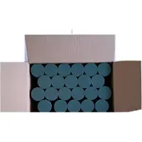 Fleurella Steekschuim/Oasis Rondjes Nat - 88 x Groen - Hoogte 5 cm - Ø 8 - Kerststukje maken - Bloemstukje maken - Paas stukje maken-OAS-004