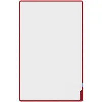 Legamaster PLAYBOARD whiteboard 75 x 118 cm - rood