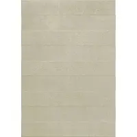 Layered Stripe Wool Rug 250x350 Cm - Wollen vloerkleden Wol Pistachio - WSTRPI250350
