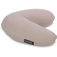 Snoozzz Voedingskussen Zwangerschapskussen Small - 120 cm - Microfiber vulling - Wasbare hoes - Sand