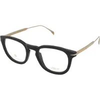 David Beckham DB 7122 49/22/150 Zwart goud Acetaat monturen MAN DB 7122
