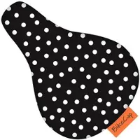 Bikecap Zadelhoes BikeCap Kids Black Dots