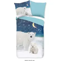 Good Morning Kinder Dekbedovertrek Flanel Polar - multi 140x200/220cm