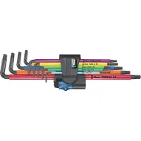 Wera STIFTSLEUTELSET 967/9 TX XL MULTICOLOUR